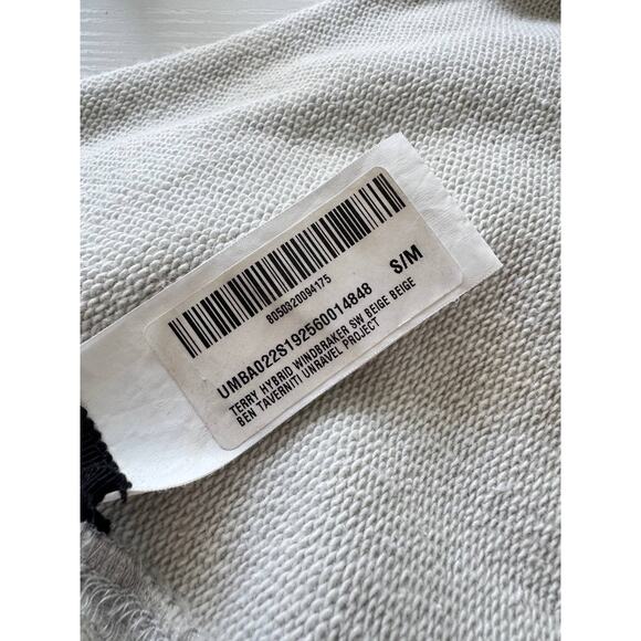 Ben Taverniti Unravel Project Terry Hybrid Hoodie Windbreaker - Picture 6 of 6